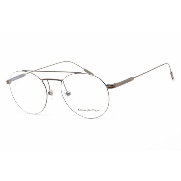 Ermenegildo Zegna EZ5218 szemüvegkeret csillógó szürke / Clear lencsék férfi /kac