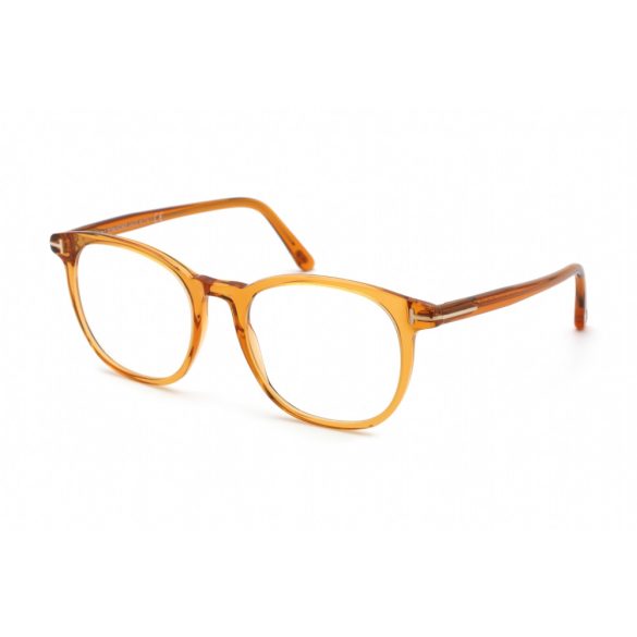 Tom Ford FT5754-B szemüvegkeret sárga/másik / Clear lencsék unisex női férfi /kac