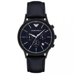 ARMANI férfi fekete Quartz óra karóra AR2481 /kac