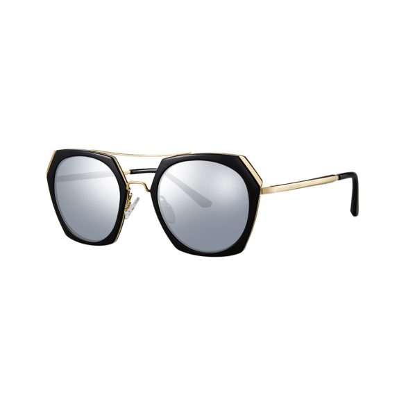 Horien K-Pop N6501TD51 polarizált női napszemüveg arany /kac