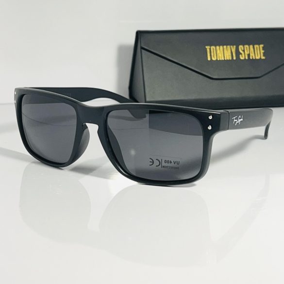 Tommy Spade TSP3016RECYC LED-11 TS9505 férfi fekete polarizált napszemüveg /kac