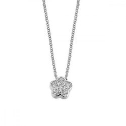   Esprit Női Lánc nyaklánc ezüst cirkónia Little Blossom ESNL92155A420