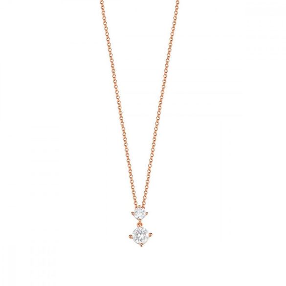 Esprit Női Lánc nyaklánc ezüst rosegold cirkónia Svelte Sparkle ESNL92460C400