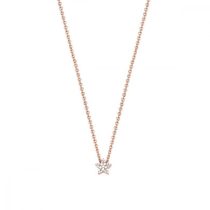   Esprit Női Lánc nyaklánc ezüst rosegold cirkónia kicsi ESNL92979C420