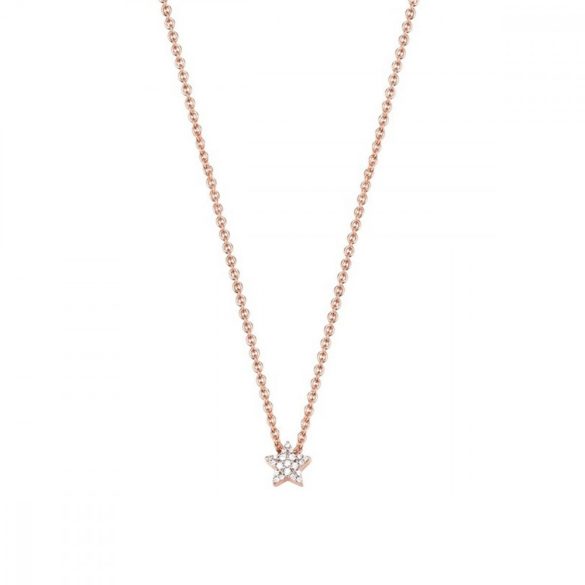Esprit Női Lánc nyaklánc ezüst rosegold cirkónia kicsi ESNL92979C420