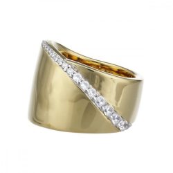   Esprit Collection Női gyűrű ezüst arany cirkónia Phanes Gr.18 ELRG92408B180
