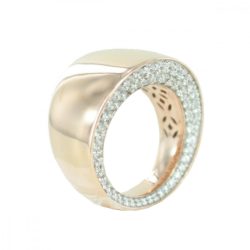   Esprit Collection Női gyűrű ezüst rosegold cirkónia Ennea Gr.19 ELRG92441B190