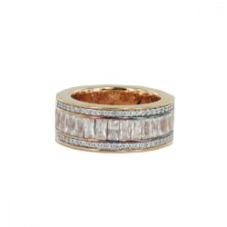   Esprit Collection Női gyűrű ezüst rosegold cirkónia Pallas Gr.17 ELRG92318B170