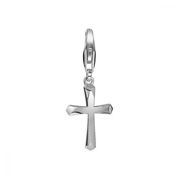 Esprit nyaklánc kiegészítő Charms ezüst cirkónia Belief kereszt ESCH91431A000