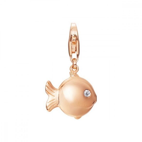 Esprit nyaklánc kiegészítő Charms ezüst rosegold Kugelfisch blowfish ESCH91492A000