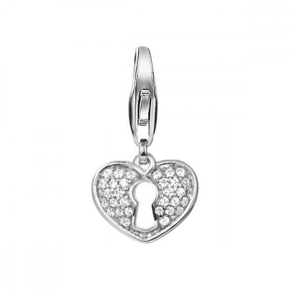 Esprit nyaklánc kiegészítő Charms ezüst Heartlock Herzschloss ESCH91502A000