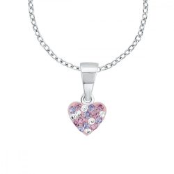   Prinzessin Lillifee Gyerek nyaklánc ékszer ezüst szív kristály 2013171