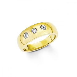   s.Oliver ékszer Női gyűrű nemesacél IP arany SO1274 54 (17.2 mm Ø)