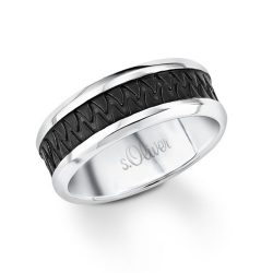   s.Oliver ékszer férfi gyűrű nemesacél SO798 66 (21.0 mm Ø)