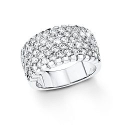  s.Oliver ékszer Női gyűrű ezüst cirkónia fehér SO1110 56 (17.8 mm Ø)