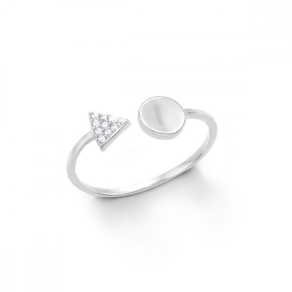 s.Oliver ékszer Női gyűrű ezüst cirkónia 201254 50 (15.9 mm Ø)