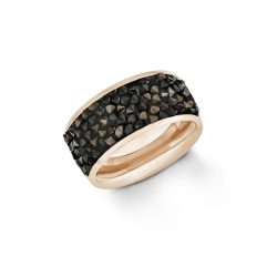   s.Oliver ékszer Női gyűrű nemesacél rosegold 201257 56 (17.8 mm Ø)