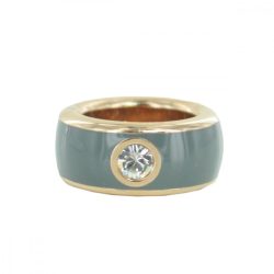   Esprit Női gyűrű nemesacél rosegold Fancy szürke ESRG12194E1 50 (15.9 mm Ø)