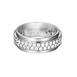   Esprit Női gyűrű ezüst cirkónia Modern alak Glam ESRG92374A1 56 (17.8 mm Ø)