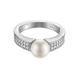   Esprit Női gyűrű ezüst cirkónia Precious Glam Sunset fehér ESRG91587A1 51 (16.2 mm Ø)