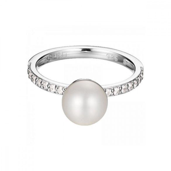 Esprit Női gyűrű ezüst cirkónia Brilliance Gyöngy ESRG92315A1 50 (15.9 mm Ø)