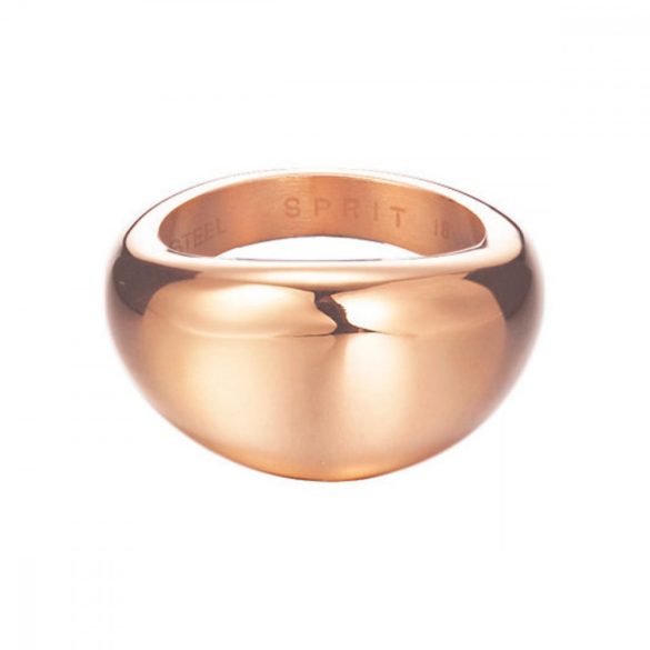 Esprit Női gyűrű nemesacél rosegold Organic ESRG12383C1 57 (18.1 mm Ø)