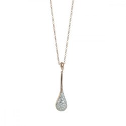   Esprit Collection Női Lánc nyaklánc ezüst rosegold cirkónia ELNL92974C800