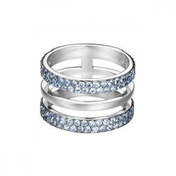   Esprit Női gyűrű nemesacél ezüst cirkónia kék ESRG02784D 54 (17.2 mm Ø)