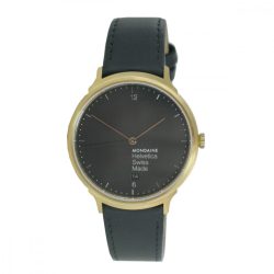   Mondaine Unisex férfi női óra Helvetica No1 világos karóra MH1.L2221.LB bőr