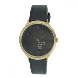   Mondaine Unisex férfi női óra Helvetica No1 világos karóra MH1.L2221.LB bőr