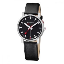   Mondaine férfi óra SBB Evo nagy ébresztő karóra A468.30352.14SBB bőr