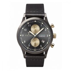   Triwa Unisex férfi női óra karóra LCST101-CL010113 Walter Lansen Chrono bőr