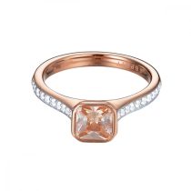  Esprit Női gyűrű nemesacél rosegold cirkónia ESRG92817C1 57 (18.1 mm Ø)