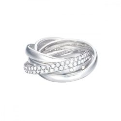   Esprit Női gyűrű Messing JW50057 ezüst ESRG02838A1 57 (18.1 mm Ø)
