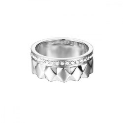   Esprit Női gyűrű nemesacél ezüst JW52891 cirkónia gyűrű-szett ESSE11041A1 57 (18.1 mm Ø)