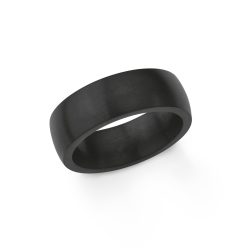   s.Oliver ékszer férfi gyűrű nemesacél IP fekete 201868 60 (19.1 mm Ø)