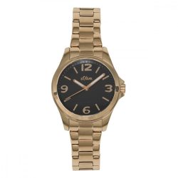 s.Oliver női óra karóra analóg IP rosegold SO-15105-MQR