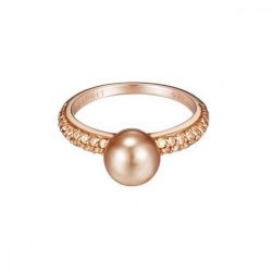   Esprit Női gyűrű ezüst rosegold cirkónia ESRG92379A1 53 (16.8 mm Ø)