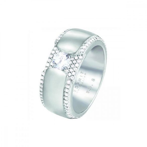 Esprit Collection Női gyűrű ezüst cirkónia Safira Gr.18 ELRG92456A180