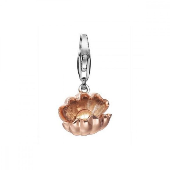 Esprit nyaklánc kiegészítő Charms ezüst rosegold cirkónia Gyöngy kagyló ESCH90895B000