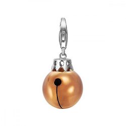   Esprit nyaklánc kiegészítő Charms ezüst rosegold karácsony gömb ESCH91117C000