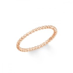   s.Oliver ékszer Női gyűrű ezüst rosegold SO PURE Kugeldesign 201985 56 (17.8 mm Ø)
