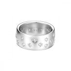   Esprit Női gyűrű nemesacél ezüst jw52885 cirkónia ESRG02691A1 57 (18.1 mm Ø)