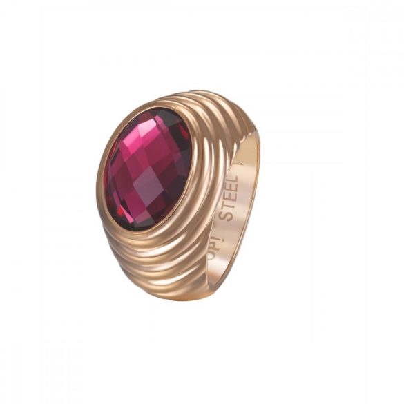 Joop Női gyűrű nemesacél rosegold SELENA JPRG10624C1 54 (17.2 mm Ø)