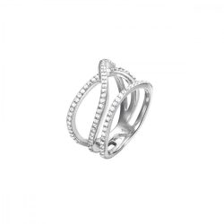   Joop Női gyűrű nemesacél ezüst cirkónia Refined JPRG00796A1 56 (17.8 mm Ø)