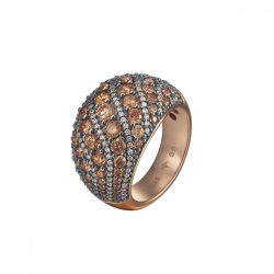   Joop Női gyűrű ezüst rosegold cirkónia EXTREME PAVÈE JPRG90763C 57 (18.1 mm Ø)