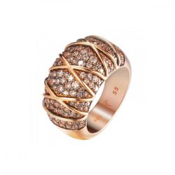   Joop Női gyűrű ezüst rosegold cirkónia MOSAICS JPRG90724C 57 (18.1 mm Ø)