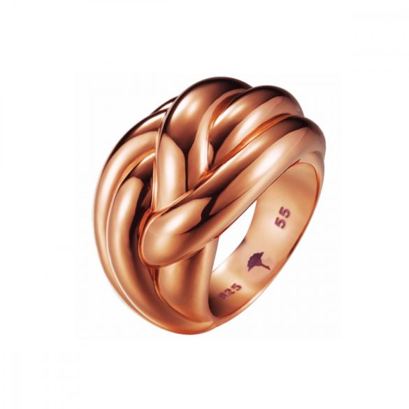 Joop Női gyűrű ezüst rosegold sziluett JPRG90663C 55 (17.5 mm Ø)