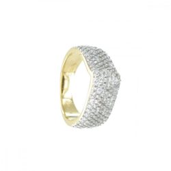   Esprit Collection Női gyűrű ezüst arany Gr.18 ELRG92831B180