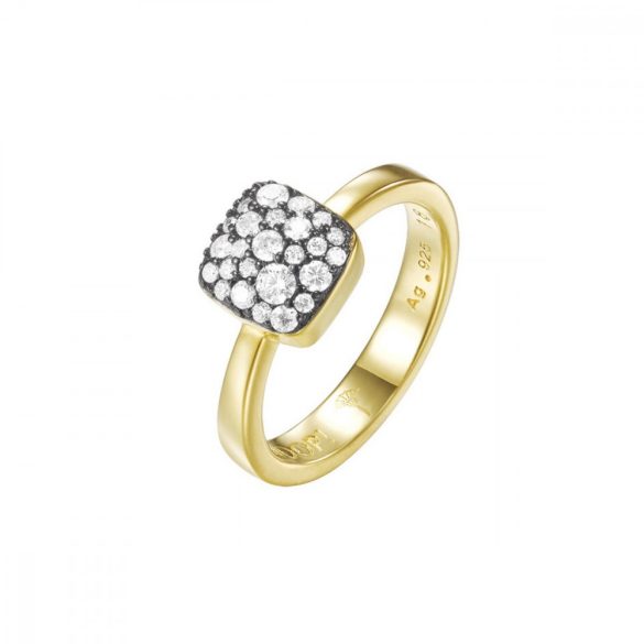 Joop Női gyűrű nemesacél arany M berakás PRG90798E1 57 (18.1 mm Ø)